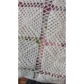 Crochet tablecloth vintage