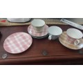 Cups and saucers  vintage