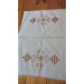 Vintage embroidery cloth