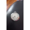 WWII 1940`s Antique German UMF RUHLA Pocket Watch