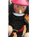Wooden marionette doll vintage