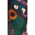 Vintage Mexican embroidery cloth
