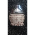 Vintage Argentina Silver Metal Yerba Mate Gourd Cup