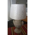 Vintage lamp with shade