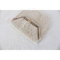 VINTAGE BEADED WHITE SMALL COIN PURSE