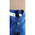 Pringle of Scotland Men`s Navy Core Vneck Knitwear Top Xtra Large
