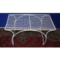 A GORGEOUS VINTAGE WIRE TABLE - BEAUTIFUL GARDEN FURNITURE!!!