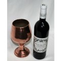 Mid Century copper Large Vintage Copper Goblet.  This is a wonderful collector piece.