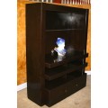 A STUNNING VERY LARGE FLAT SCREEN TV CUPBOARD 1.35M INSIDE FOR THE TV WITH A LARGE DRAWER FOR DVD'S