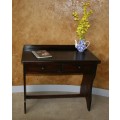 A GORGEOUS TWO DRAWER DESK OR SIDE SERVER OR OCCASIONAL TABLE STUNNING!!!