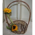A FABULOUS HAND CRAFTED BASKET PERFECT FOR THAT SHABBY CHIC HOUSE - COUNTRY STYLE!!!