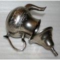 Spectacular Vintage Silver Plated Tea Pot Kettle so much stunning detail - real collectors item!!!