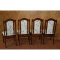 FOUR SPECTACULAR DINING ROOM CHAIRS STUNNING DETAIL AND LOVLEY SPINDLES