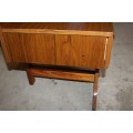 A MARVELOUS VINTAGE PLASMA UNIT OR DRESSING TABLE PAINT IT AND FINISHED IT WITH A PERSONAL TOCH