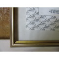 A  STUNNING GOLD COLOR PICTURE FRAME BY LETS PICTURE IT - FOR THAT SPECIAL PICTURE OR PAINTING