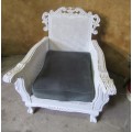 WOW A MARVELOUS CHABY CHIC BALL & CLAW CHAIR - STUNNING FRENCH STYLE -