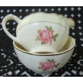 ABSOLUTELY BEAUTIFUL AND TRULY ELEGANT SERVING CREAMER & SUGAR BOWL  J&G MEAKIN OF ENGLAND  "SOL" 39