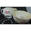 ABSOLUTELY BEAUTIFUL AND TRULY ELEGANT SERVING CREAMER & SUGAR BOWL  J&G MEAKIN OF ENGLAND  "SOL" 39