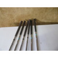 SIX GOLF CLUBS FOR BAR DECOR OR FOR THE KIDS TO PLAY WITH BID PER EACH