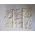 A Beautiful Handmade Embroidery tray cloth 42cm x 28cm