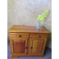 A MARVELOUS COTTAGE STYLE SERVER/CABINET A STUNNING PIECE THAT WILL MAKE A STATEMENT IN ANY ROOM
