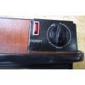 The Corby Trouser Press.  Thermostatic temperature control, self-adjusting section for turn-ups