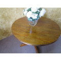 A FABULOUS SOLLID WOOD FOUR SEATER TABLE - PERFECT FOR THE PATIO - OR A SMALLER HOME!!
