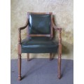 WOW A GORGEOUS COMFORTABLE ARM CHAIR STUNNING TURNED DETAIL IN SUPERB CONDITION