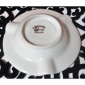 A STYLISH FINE PORCELAIN MADE FRANCE ASHTRAY/DISPLAY PLATE STUNNING VIBRANT COLORS