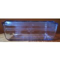 The listing is for one glass large Pyrex oven dish with a lid & beautiful embossed detail