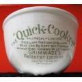 WOW A MARVELOUS - THE QUICK-COOKER BY GRIMWADES - PATENT 12835/09 MADE IN ENGLAND