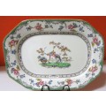 Antique Spode Copeland Eden Pattern Pheasant Meat Plater Made in England from finest bone china 1913
