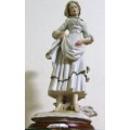 A Elegant Vintage porcelain Figurine-Lovely ceramic collectable & Vintage Decorating Piece A BELGARI