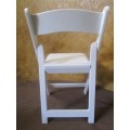 Stylish folding chair offering solid frame win resistant finish for both indoor and outdoor use,