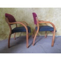 TWO FANTASTIC VERY COMFORTABLE OCCASIONAL/RECEPTION CHAIRS IN GOOD CONDITION - BID PER EACH