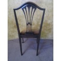 WOW A ELEGANT QUEEN ANN STYLYE VINTAGE/ANTIQUE CHAIR WITH STUNNING DETAIL