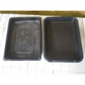 TWO LARGE OVEN PANS PLEASE SEE PICTURES BID PER EACH