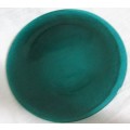 THIS IS A STYLISH DARK GREEN SERVING PLATTER PLATER