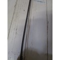 A lovely antique bow cut saw in wonderfully weathered condition with a great primitive look and feel