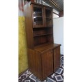 A GORGEOUS LIQOUR CABINET OR WILL LOOK THE PART IN A HOME OFFICE - LOVLEY PIECE TO CHALK PAINT