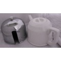 A COLLECTABLE HEAT MASTER / STAY HOT TEA/COFFEE POT - LOVLEY VINTAGE & SHABBY CHIC DECOR