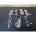 A COLLECTION OF VINTAGE GLASSES STUNNING VINTAGE DECOR ONE BID FOR ALL