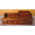 ABSOLUTELY MARVELOUS A LITTLE WOODEN WRITING BUREU PERFECT FOR A DESK OR DRESSING TABLE