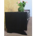 A VERY NICE CLEAN CHALK PAINTED - UNIT FOR PLASMA OR ENTERTAINMENT SYSTEM