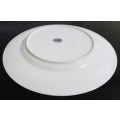 A ELANT & STYLISH SIDE PLATES 19CM BY BLUE ROSE NAGOYA STUNNING WITH THE BLUE ROSES ON THE WHITE