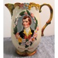 Being offered is a marvelous English pitcher marked 1045-2 MADE IN ENGLAND BESWICK ENGLAND.