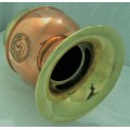 A RARE FIND!!! ALL FAMOUS HAVANA 5 CENT CIGARS SPITTOON BRASS COPPER
