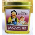 A MARVELOUS REPRODUCTION MAZAWATTEE TEA TIN - VERY COLLECTABLE ITEM IN GOOD CONDITION