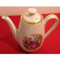 This is a lovely and delicate Tea Pot in the Limoges Style stunning collectors item