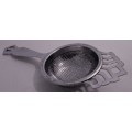 Antique Silver Plated Tea Strainer Spoon